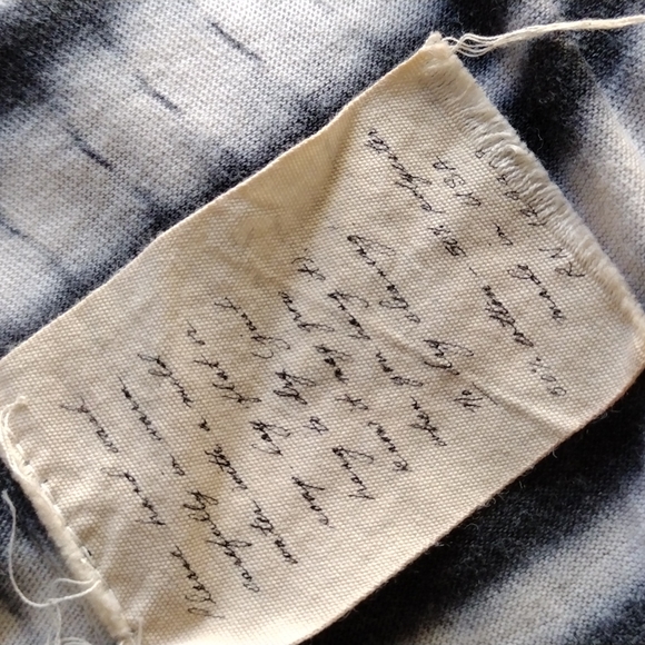 Raquel Allegra , long sleeves  tie dye, jersey dress in rainbow blk and white. - Picture 9 of 14